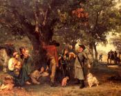 路德维格 克瑙斯 : Gypsies in the Forest